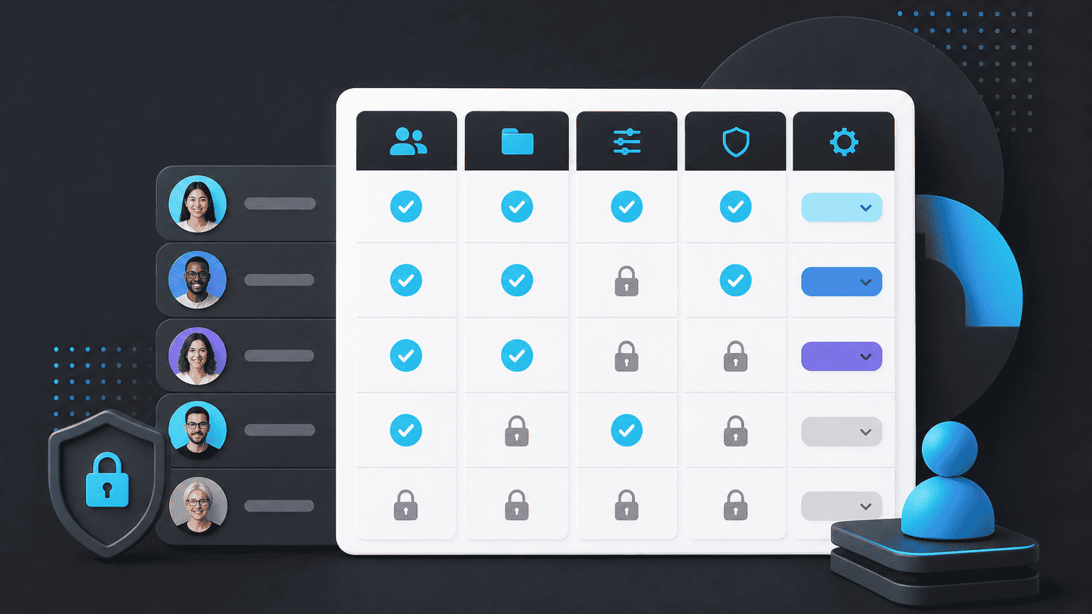 Roles and permissions explained